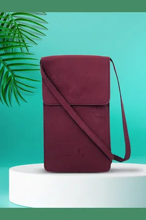 yelloe Structured Mobile Sling Bag
