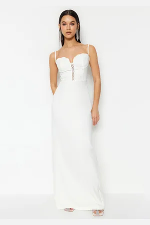 Trendyol Shoulder Straps Maxi Party Dress
