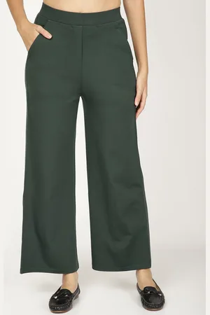 FUTURO REMOTO GIOIELLI Women Smart Loose Fit High-Rise Trousers