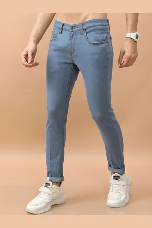 Highlander Men Skinny Fit Clean Look Stretchable Jeans