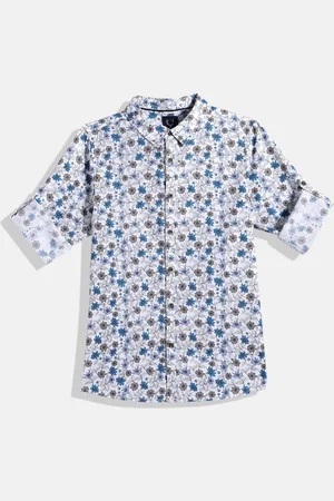 Allen Solly Boys Sport Floral Printed Pure Cotton Casual Shirt