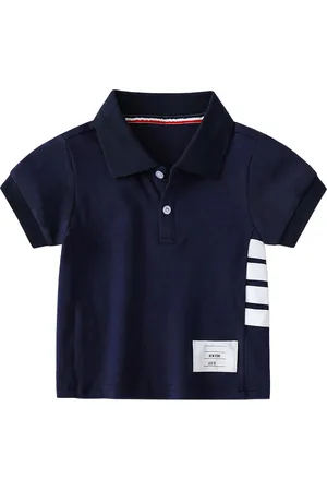BAESD Kids Polo Collar Pure Cotton T-shirt