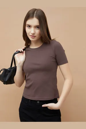 Lifestyle Women Cut Outs T-shirt