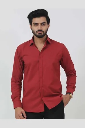 Blue Bird Spread Collar Classic Opaque Formal Shirt