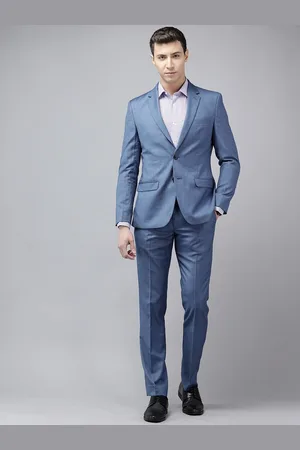 Park Avenue Slim Fit Single-Breasted Two-Piece Party Suit