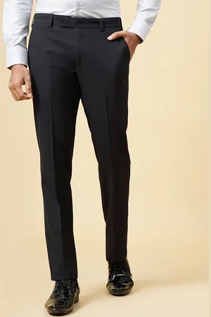 JADE BLUE Men Slim Fit Mid-Rise Formal Trouser