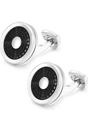 DUCATI Textured Round Cufflink