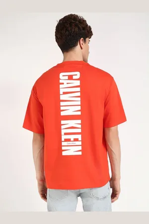 Calvin Klein Men Typography Pockets T-shirt