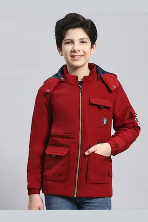 Monte Carlo Boys Hooded Lightweight Padded Jacket