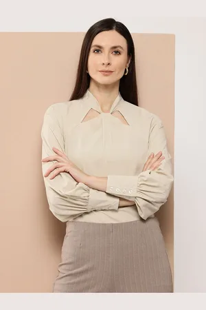 Chemistry Twisted Cut-Out Top