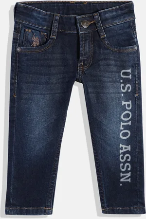 Ralph Lauren Boys Light Fade Printed Stretchable Jeans