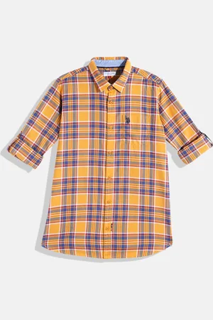 Ralph Lauren Boys Checked Pure Cotton Casual Shirt
