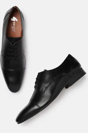 Gabicci Men Black Derbys Formal Shoes