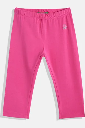 Benetton Girls Ankle Length Leggings