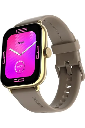 NOISE ColorFit Icon 3 Plus Smartwatch - Vintage Brown