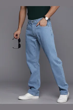WROGN Men Anti Fit Light Fade Stretchable Mid-Rise Jeans
