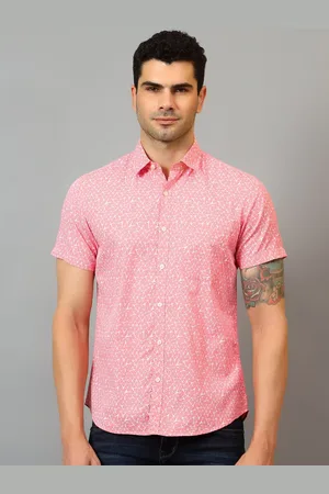 CANTABIL Comfort Micro Ditsy Printed Casual Shirt
