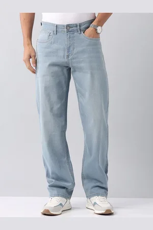 Arvind Men Relaxed Fit Heavy Fade Jeans