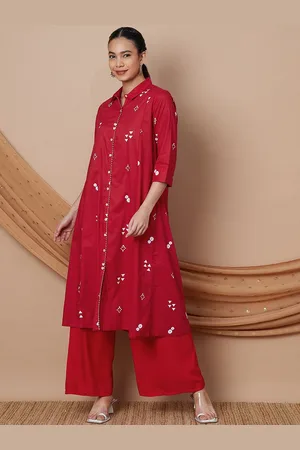 Lifestyle Ethnic Motifs Printed Cotton A Line Kurta