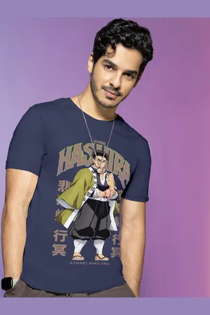 Bewakoof Men Graphic Printed Round Neck Pure Cotton T-shirt