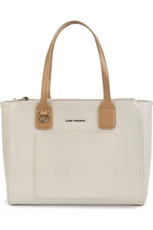 Lino Perros PU Oversized Structured Tote Bag
