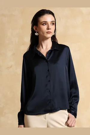 Kazo Women Opaque Party Shirt