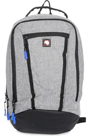 Swissbrand Unisex Calgary Grey Solid Backpack