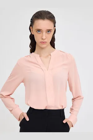 COVER STORY Women Solid Opaque Casual Shirt