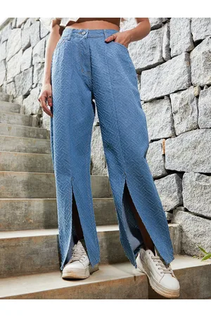 Campus Women Cotton Comfort Relaxed Fit Stretchable Jeans