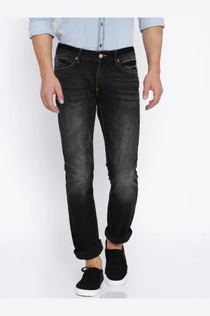 LocoMotive Black Washed Slim Jeans