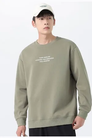 HERE&NOW Men Printed Pullover Sweatshirt
