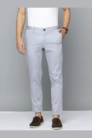 Indian Terrain Men Brooklyn Slim Fit Trousers