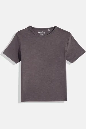 METRO KIDS COMPANY Boys Solid T-shirt