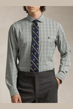 Ralph Lauren Men Checked Custom-Fit Shirts