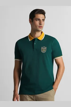 Louis Philippe Polo Collar Pure Cotton Slim Fit T-shirt