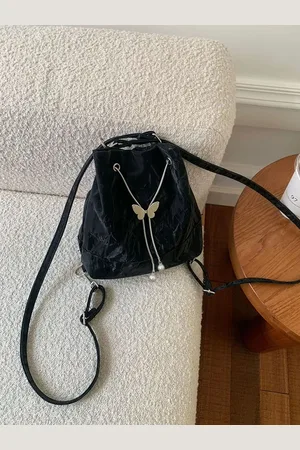 Stylecast Textured Shopper Sling Bag with Tasselled