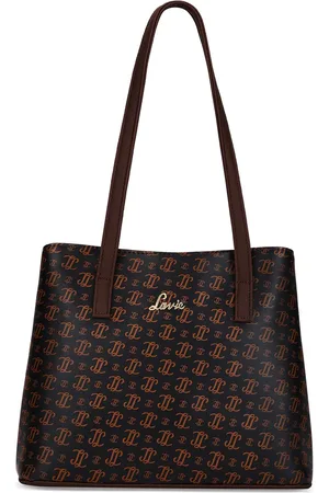 LAVIE Women Brand Logo Printed Structured Shoulder Bag