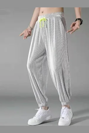 Stylecast Men Striped Joggers Trousers