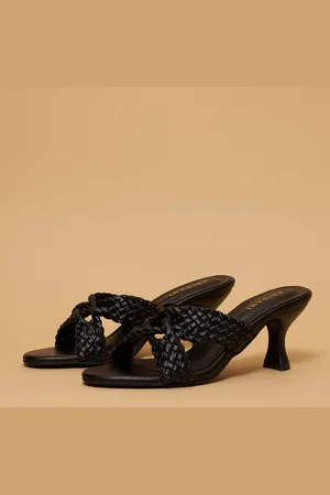 ERIDANI Kitten Heel Sandals