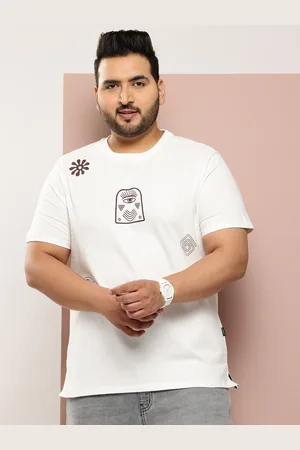 Sztori Men Plus SizePrinted T-shirt