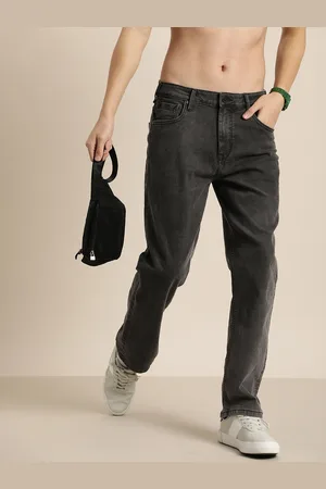 HERE&NOW Men Light Fade Stretchable Mid-Rise Jeans