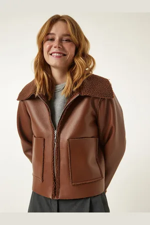 Happiness istanbul Women Crop Tailored Jacket