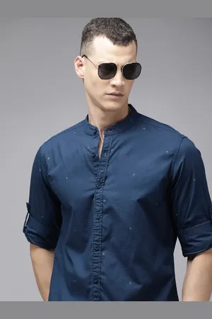 Roadster The Life Co. Geometric Printed Pure Cotton Casual Shirt