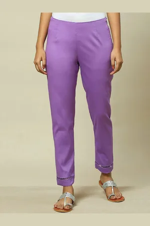 Rangriti Women Comfort Low-Rise Trousers