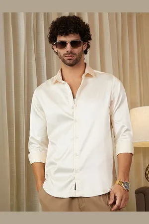 Campus Men Comfort Opaque Casual Shirt
