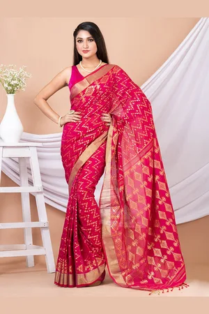 Laa Calcutta Woven Design Zari Saree