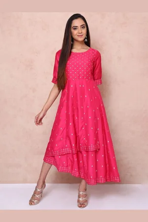 Rangriti Ethnic Motifs Print Maxi Dress