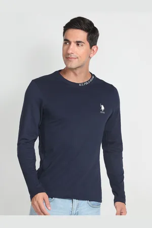 Ralph Lauren Round Neck Long Sleeves Pure Cotton T-shirt
