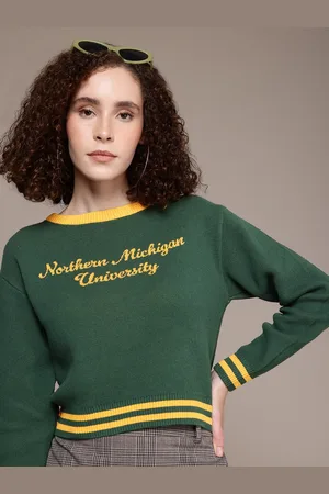 Roadster Typography Crop Pullover