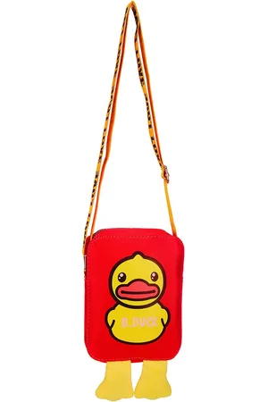 Kids On Board Girls Duck Printed Sling Bag